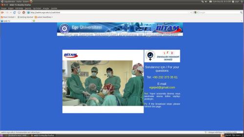 Ege University Faculty of Medicine Department of Obstetrics and Gynecology Total Laparoscopic Hysterectomy Live Surgery 16th January 2011